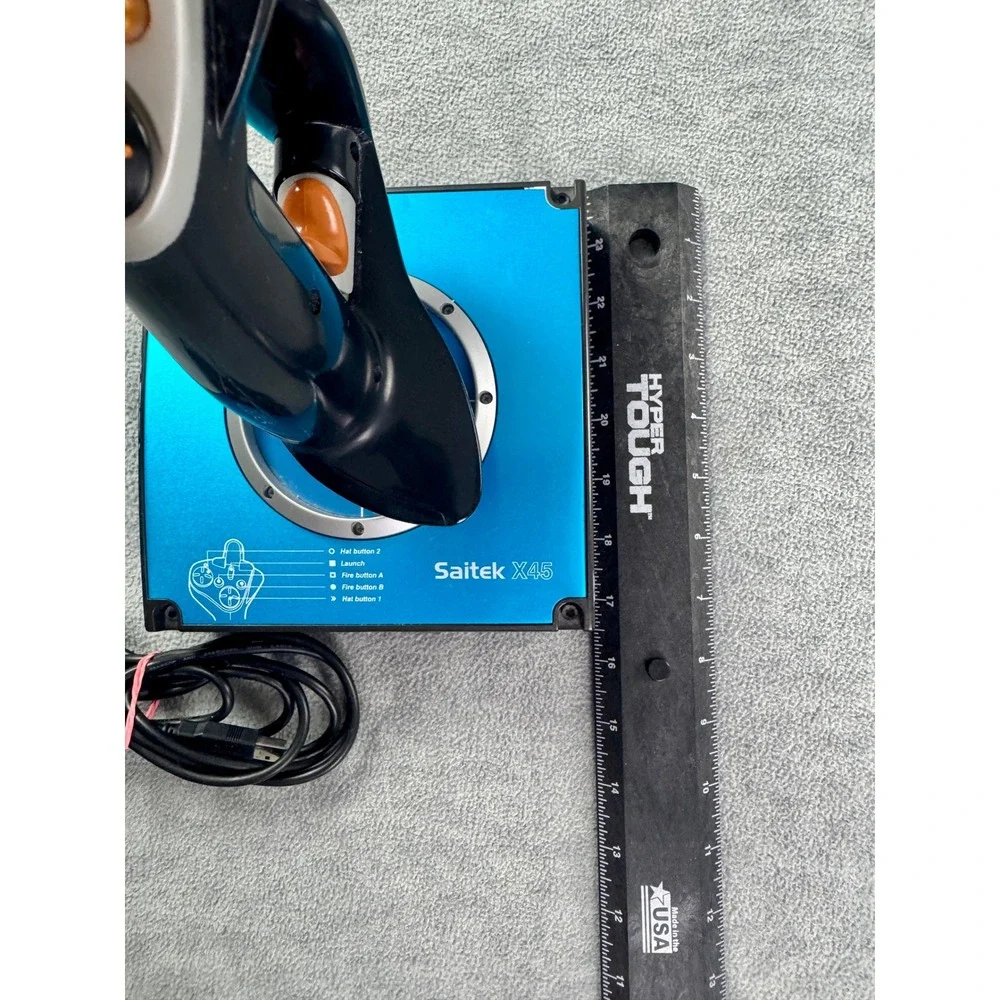 Saitek‎ X45 Digital Flight Control Stick Joystick PC Flight Simulator Controller